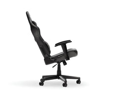 DXRacer Prince Series Gaming Chair with Ergonomic Headrest and Lumbar Support - Black