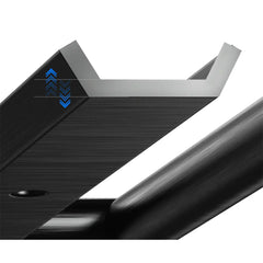 DXRacer Tank Series XXL Ergonomic Gaming Chair with Magnetic Head Pillow and Lumbar Support - Black / Grey