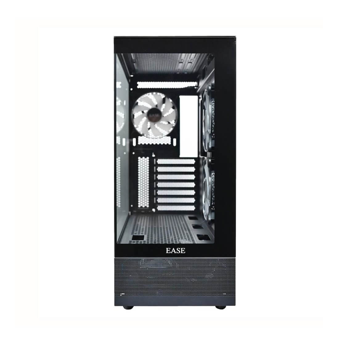 Ec123b EASE EC123B ARGB MicroATX Mid-Tower Computer Case – PakDukaan