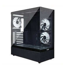 Ec123b EASE EC123B ARGB MicroATX Mid-Tower Computer Case – PakDukaan