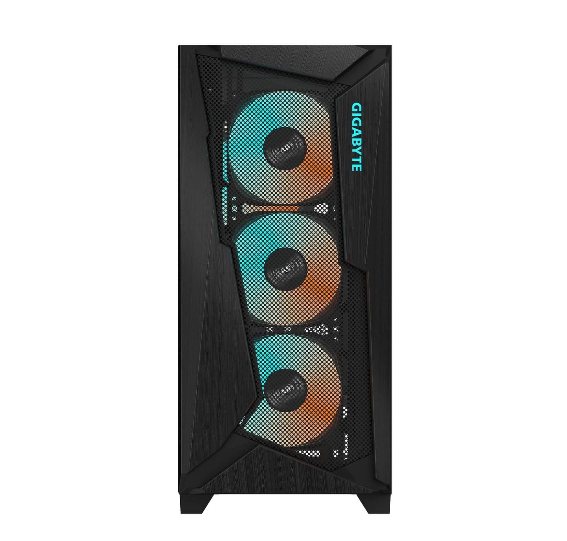 301 Computer Gigabyte C301 Glass ARGB ATX Mid Tower Computer Case - Black – PakDukaan