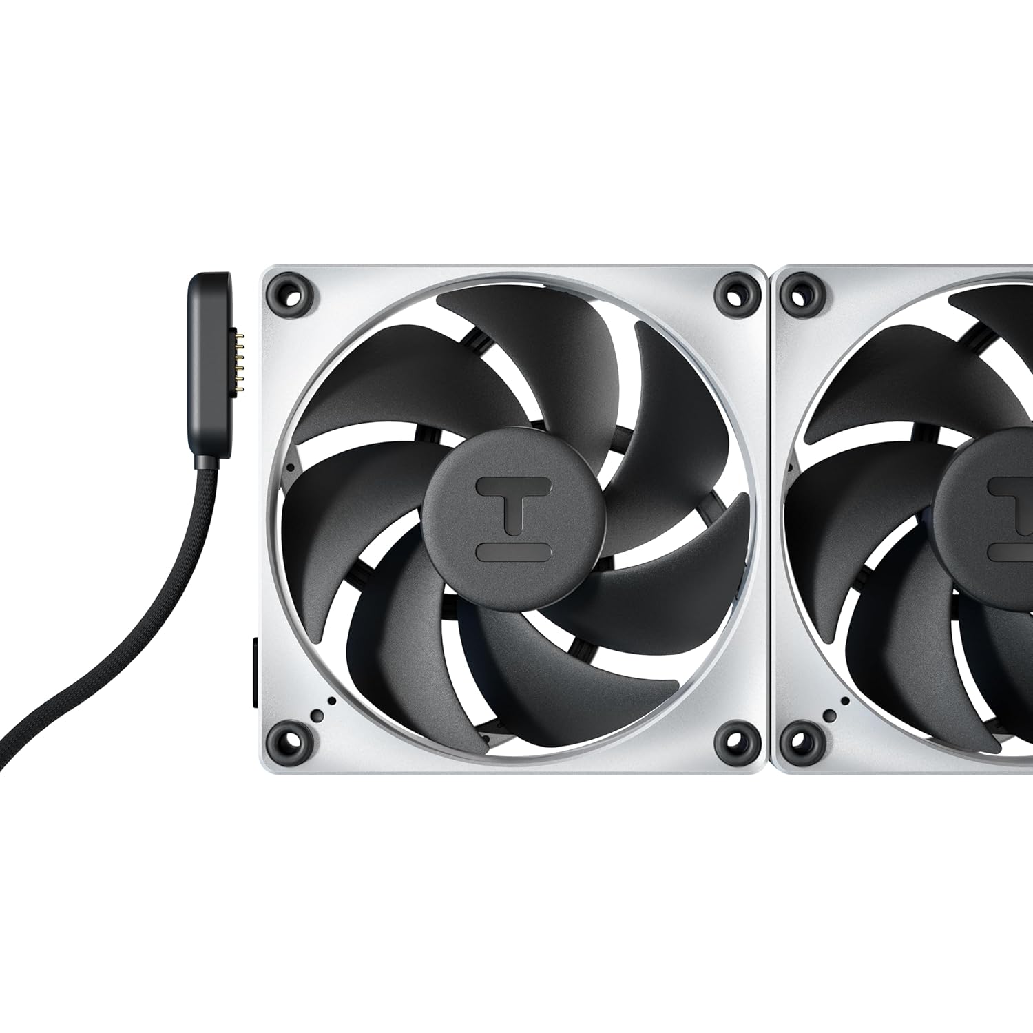 HYTE Thicc FP12 120mm Fans & Nexus Portal NP50 Controller Bundle