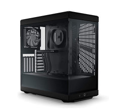 HYTE Y40 S - Tier Aesthetic ATX Mid-Tower Computer Gaming Case with PCIE 4.0 Riser Cable Included - Black
