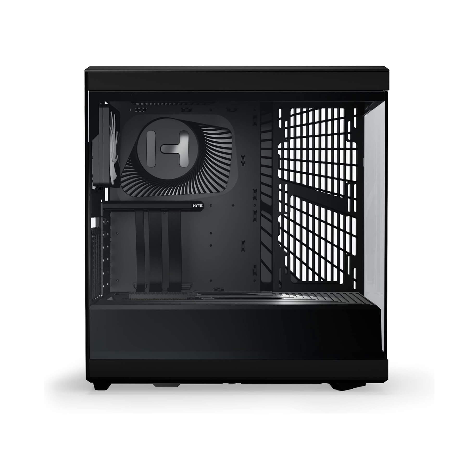 HYTE Y40 S - Tier Aesthetic ATX Mid-Tower Computer Gaming Case with PCIE 4.0 Riser Cable Included - Black