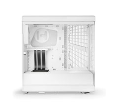 HYTE Y40 S - Tier Aesthetic ATX Mid-Tower Computer Gaming Case with PCIE 4.0 Riser Cable Included - White