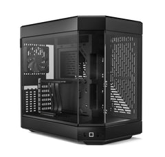 HYTE Y60 Dual Chamber ATX Mid-Tower Computer Case with PCIE 4.0 Riser Cable Included - Black