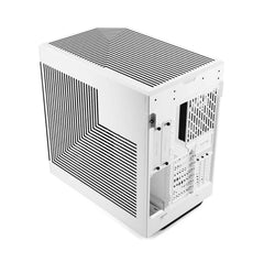 HYTE Y70 Dual Chamber Mid-Tower ATX Computer Case with PCIE 4.0 Riser Cable Included - White
