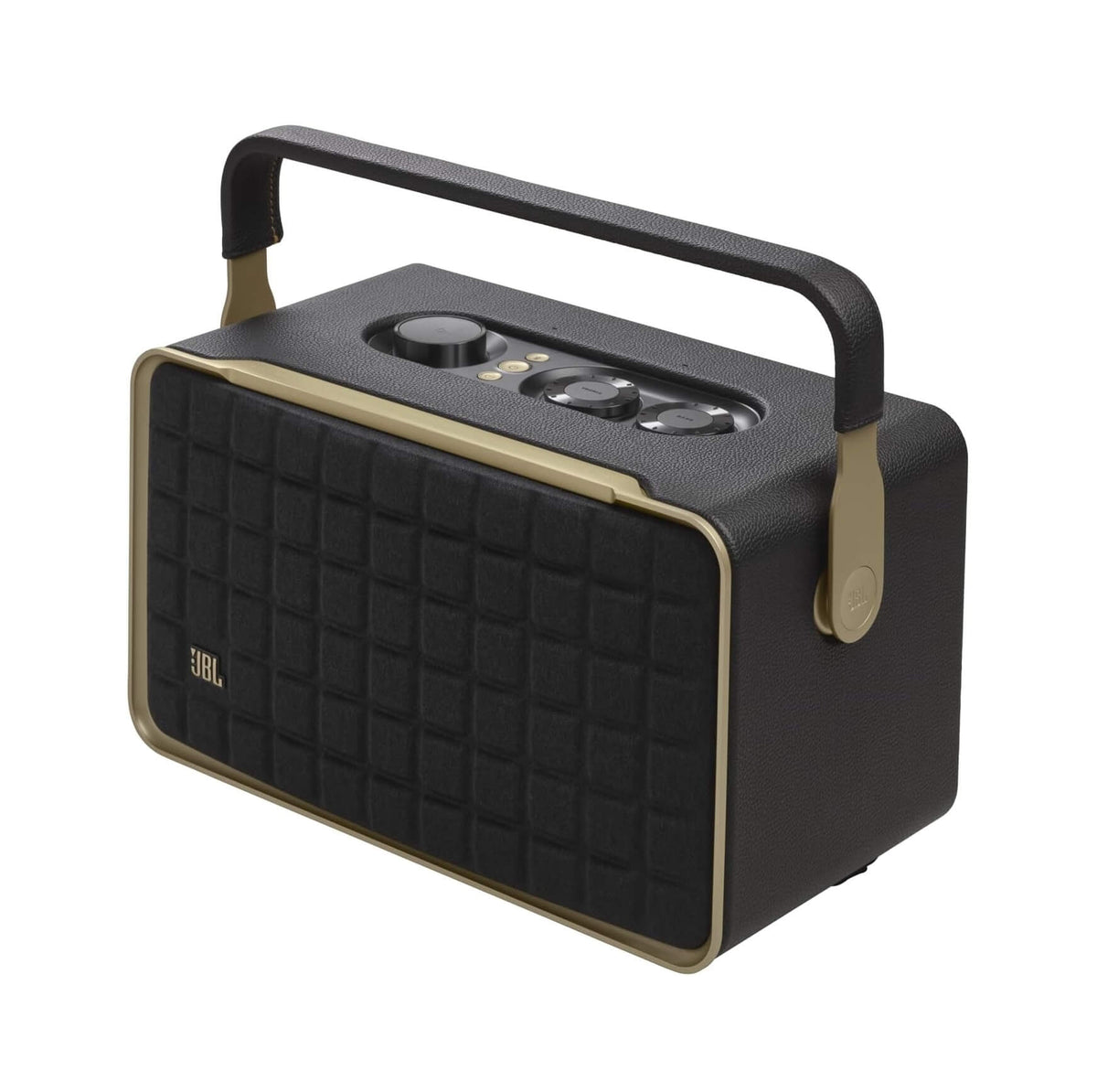 JBL Authentics 300 Retro Style Smart Home Wireless Bluetooth Speaker with Built in Wi-Fi