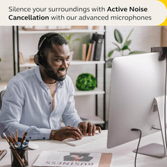 Jabra Evolve2 55 Noise-Cancelling Stereo Wireless Headset
