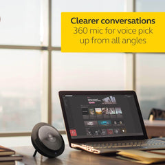 Jabra Speak 710 MS Wireless Bluetooth Speakerphone with Link 370 USB Adapter