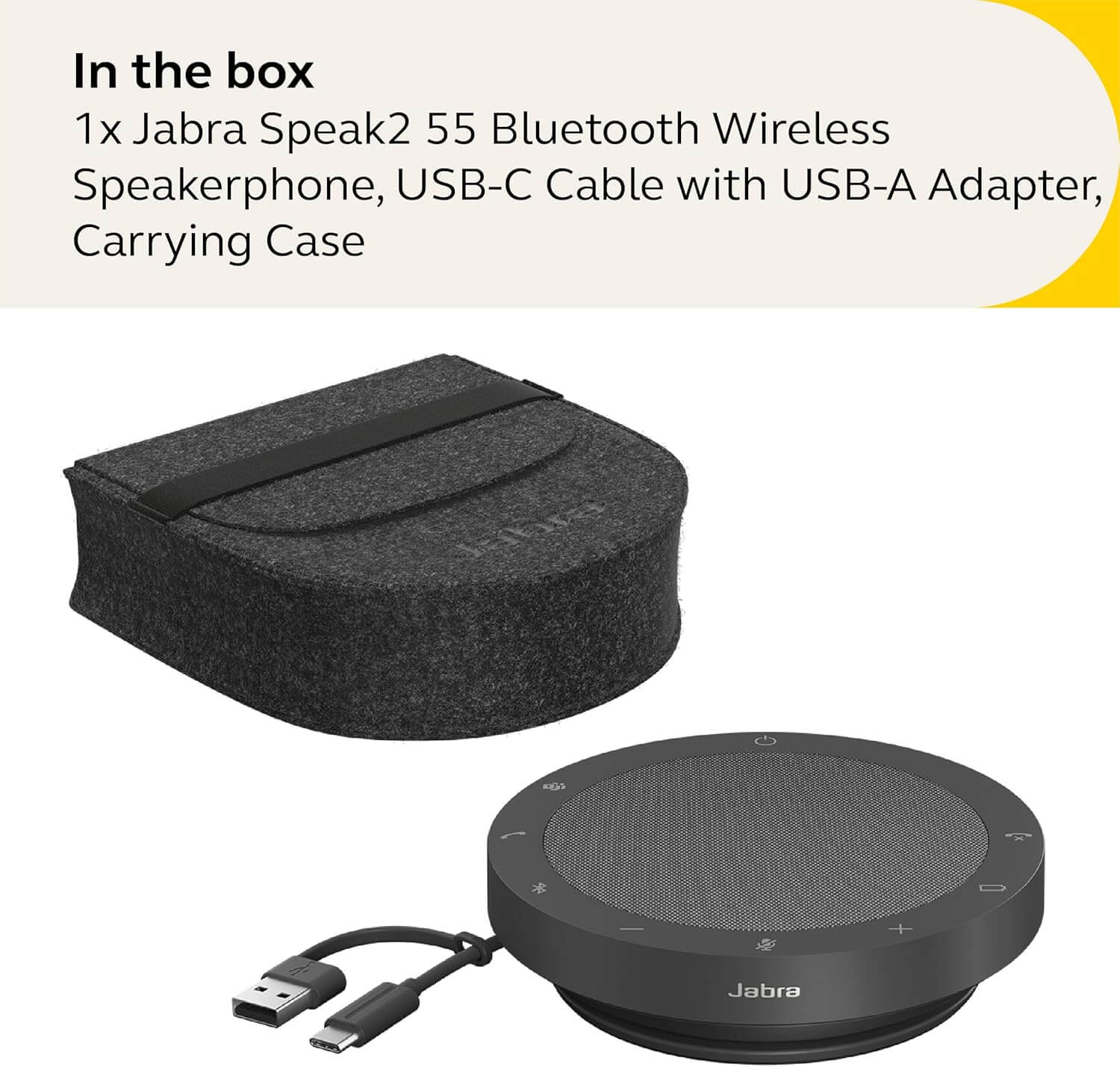 Jabra Speak2 55 Wireless Bluetooth Speakerphone
