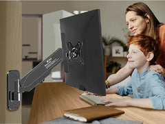 Kaloc M360 Adjustable Swing Wall Mount Monitor Arm