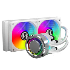 Lian Li Galahad 240 240mm RGB AIO CPU Liquid Cooler - White