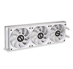 Lian Li Galahad 360 ARGB 360mm AIO Liquid CPU Liquid Cooler - White