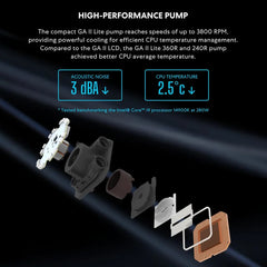 Lian Li Galahad II Lite 360 ARGB 360mm AIO CPU Liquid Cooler