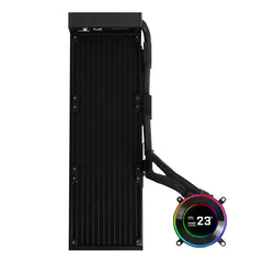 Lian Li Hydroshift II 360 LCD 360mm AIO CPU Liquid Cooler - Without Fans