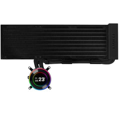 Lian Li Hydroshift II 360 LCD 360mm AIO CPU Liquid Cooler - Without Fans