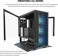 Lian Li Lancool III RGB ATX Mid-Tower Computer Case with 4 × 140 PWM Fans
