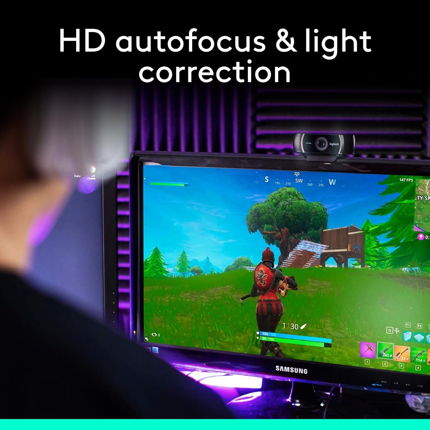 Logitech C922 PRO Full HD Stream Webcam