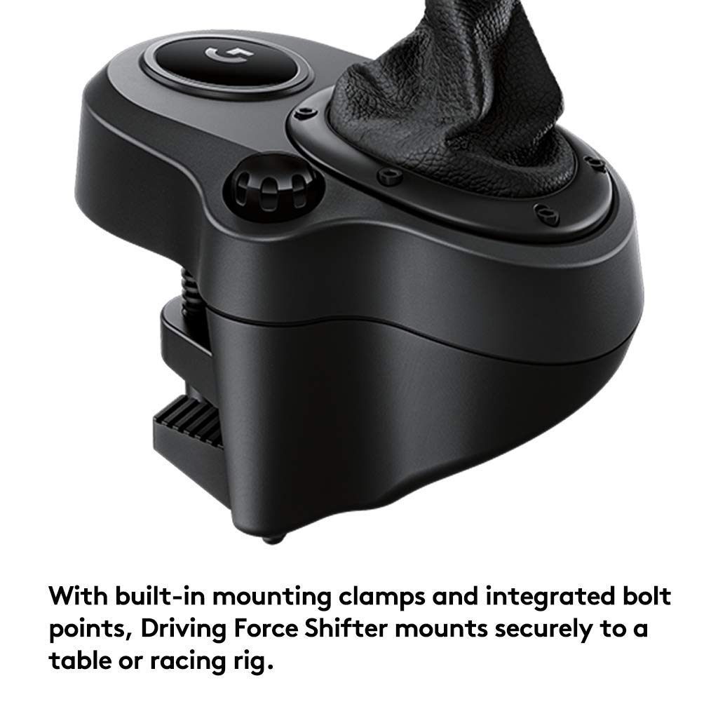 Logitech G Driving Force Shifter – Compatible with G29, G920 & G923 Racing Wheels