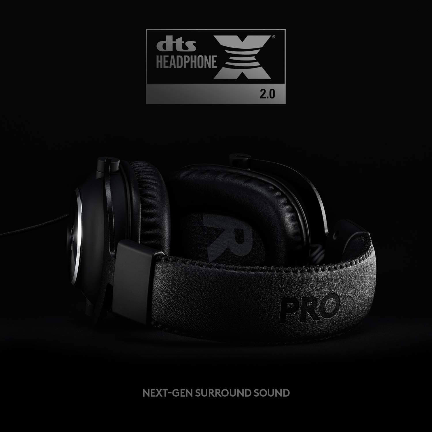 Logitech G Pro X Wired Gaming Headset Blue VO!CE Detachable Boom Mic