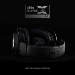 Logitech G Pro X Wired Gaming Headset Blue VO!CE Detachable Boom Mic