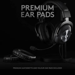 Logitech G Pro X Wired Gaming Headset Blue VO!CE Detachable Boom Mic