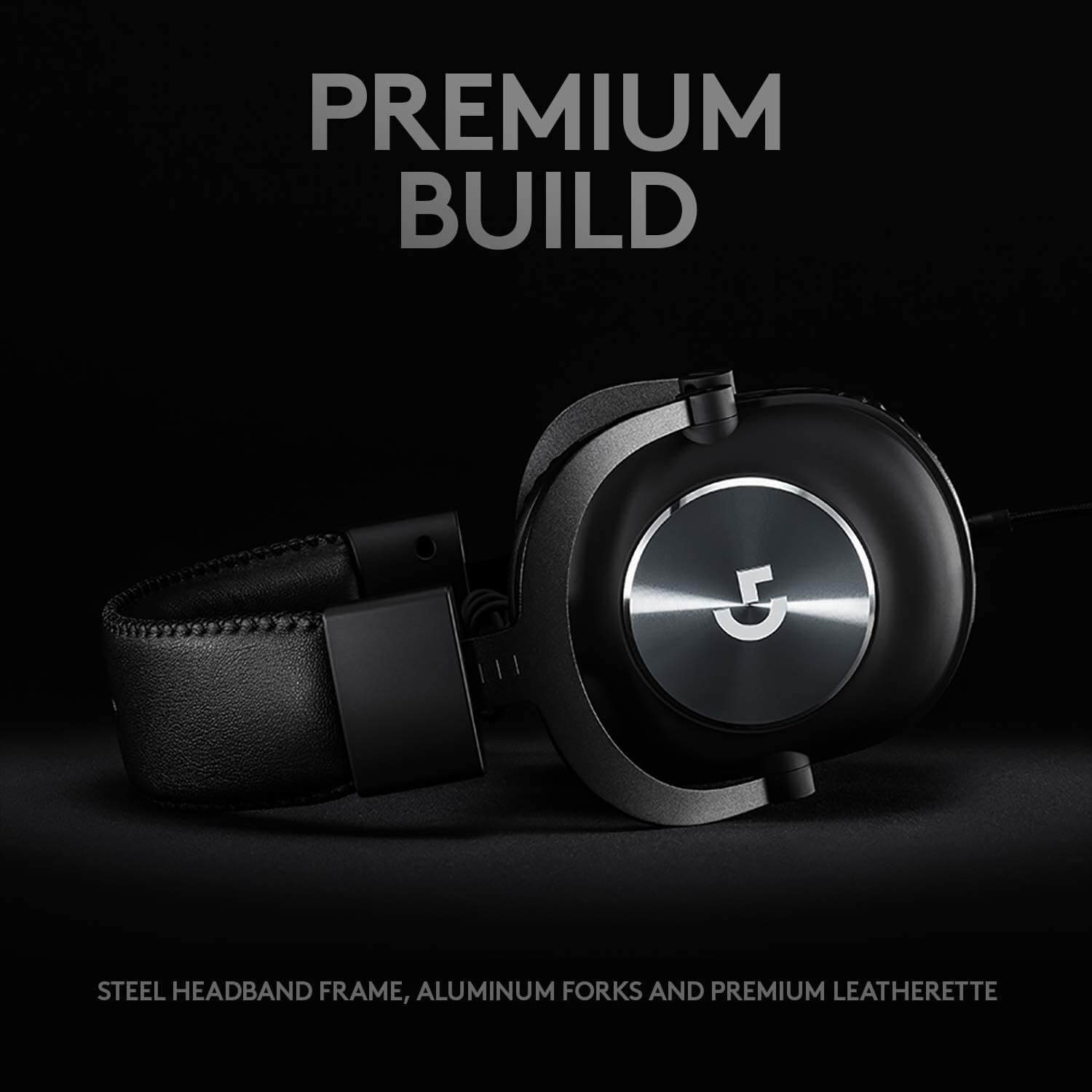 Logitech G Pro X Wired Gaming Headset Blue VO!CE Detachable Boom Mic