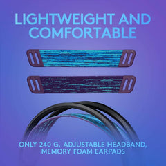 Logitech G335 Wired Gaming Headset with Flip to Mute Microphone