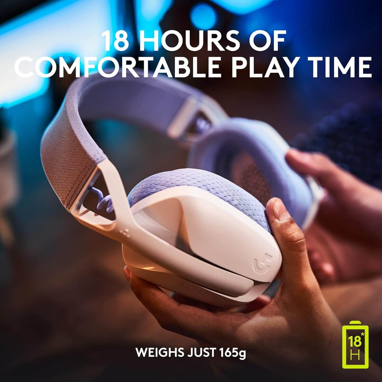 Logitech G435 LIGHTSPEED Wireless Bluetooth Gaming Headset