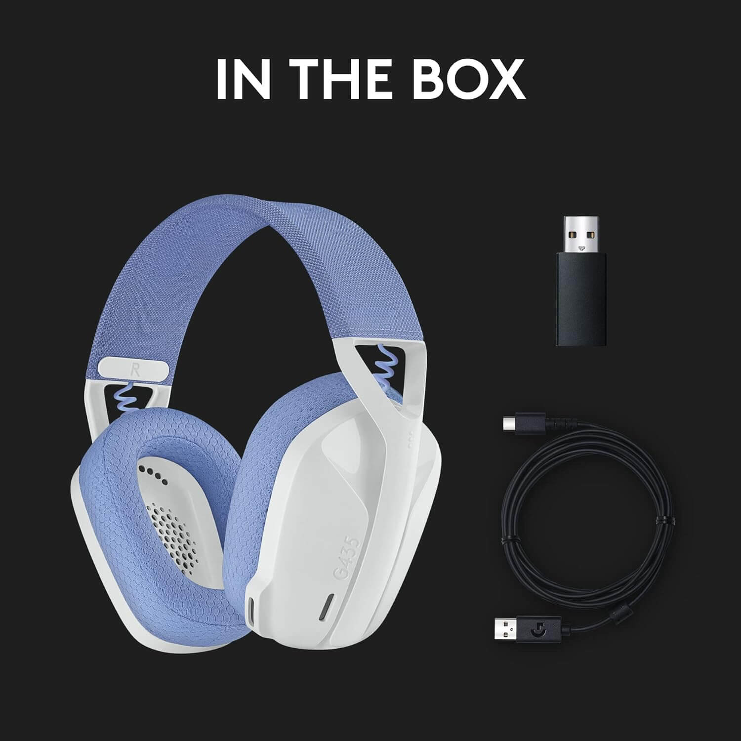 Logitech G435 LIGHTSPEED Wireless Bluetooth Gaming Headset