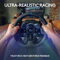 Logitech G923 TRUEFORCE Racing Wheel and Pedals for PS5, PS4, PC, Mac - Black