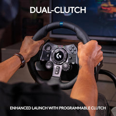 Logitech G923 TRUEFORCE Racing Wheel and Pedals for PS5, PS4, PC, Mac - Black