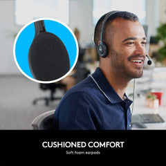 Logitech H111 Stereo 3.5mm Multi-Device Wired Headset