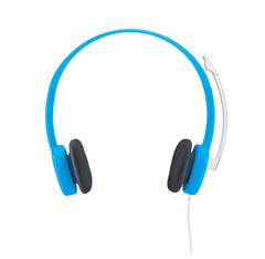 Logitech H150 Noise Cancelling Stereo Headset - Blue