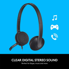 Logitech H340 Noise-Canceling USB Headset