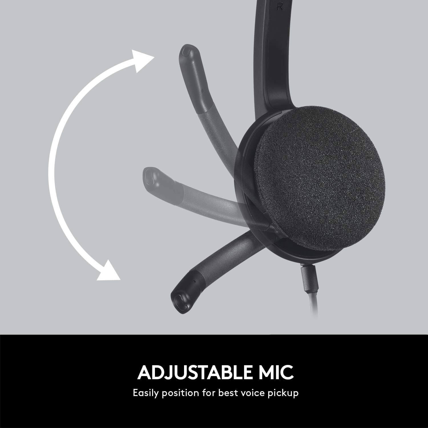 Logitech H340 Noise-Canceling USB Headset