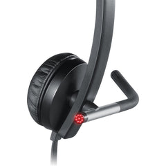 Logitech H650e Business Stereo Headset with Noise-Canceling Mic