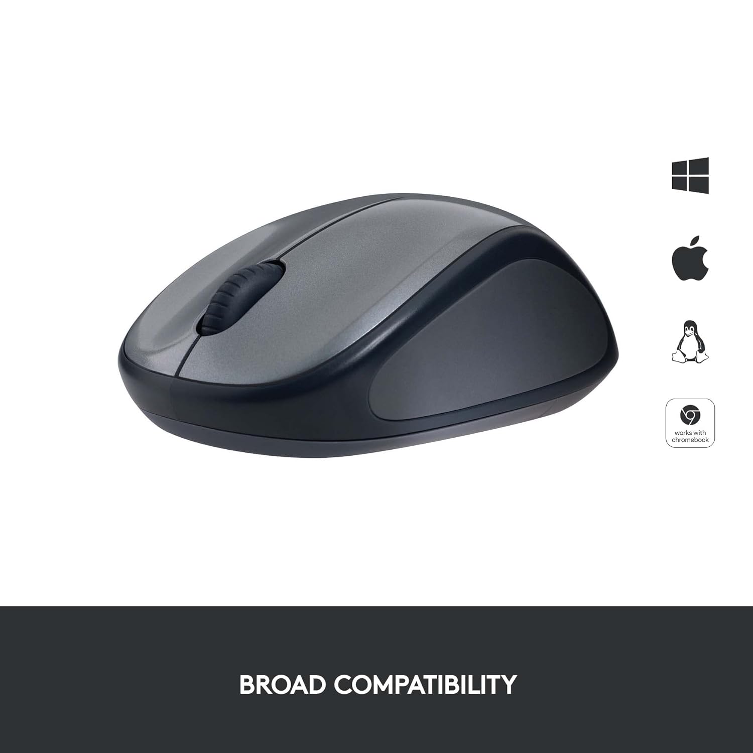 Logitech M235 2.4 GHz USB Wireless Mouse