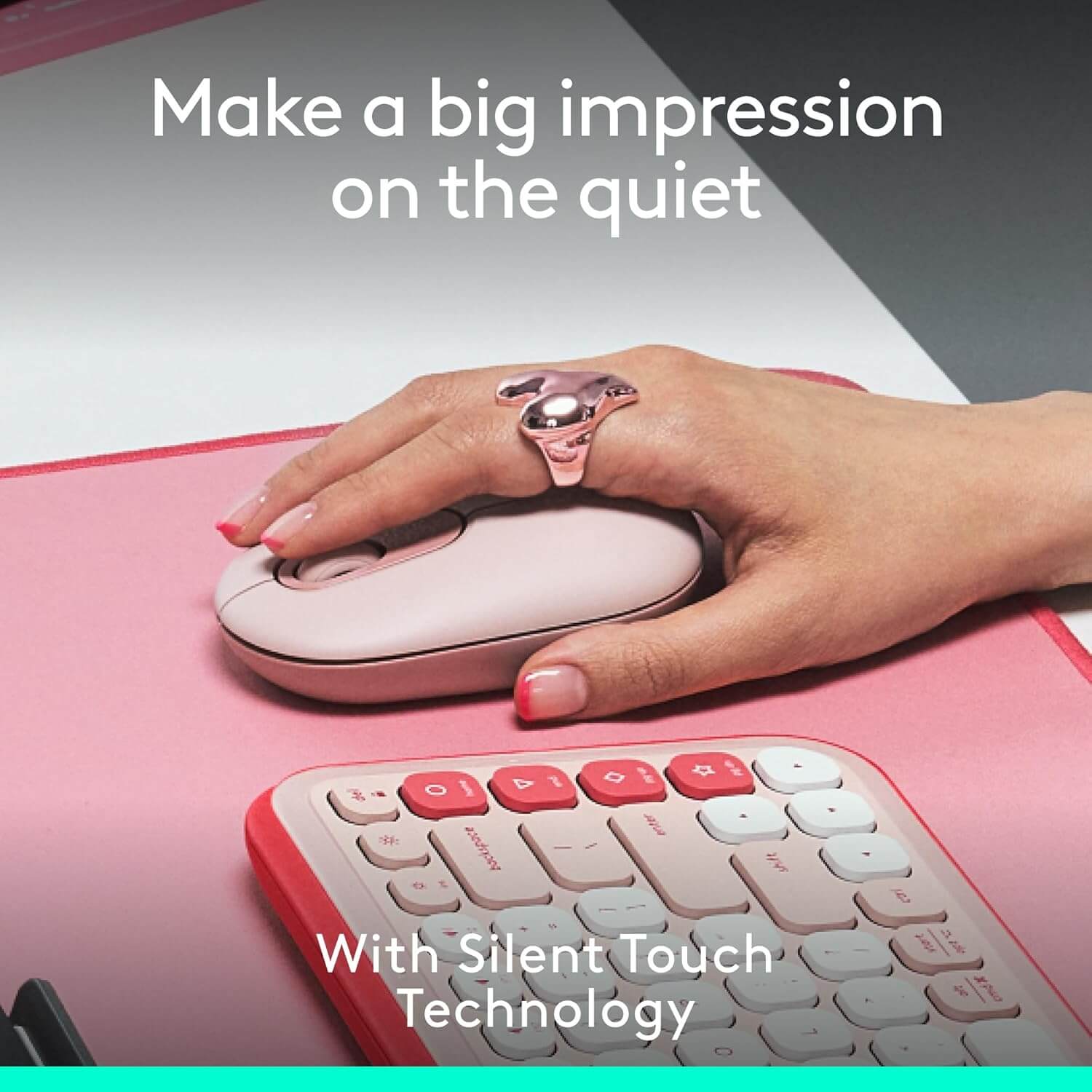 Logitech POP ICON Compact and Portable Wireless Bluetooth Mouse
