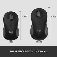 Logitech Signature M550 Bluetooth Optical Wireless Mouse