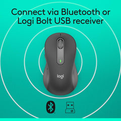 Logitech Signature M650 L Full Size Wireless Mouse