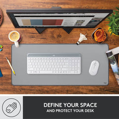 Logitech Studio Series Desk Mat - Mid Grey