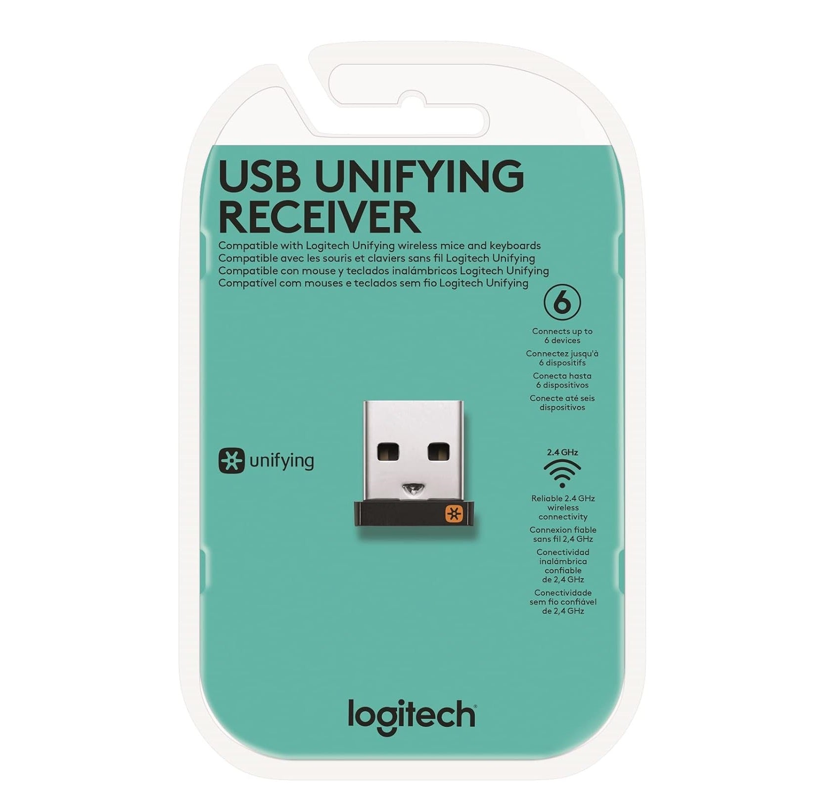 Logitech Unifying Receiver 2.4 GHz Wireless