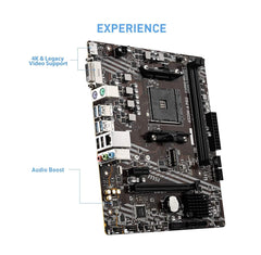MSI A520M-A PRO AM4 AMD microATX Gaming Motherboard
