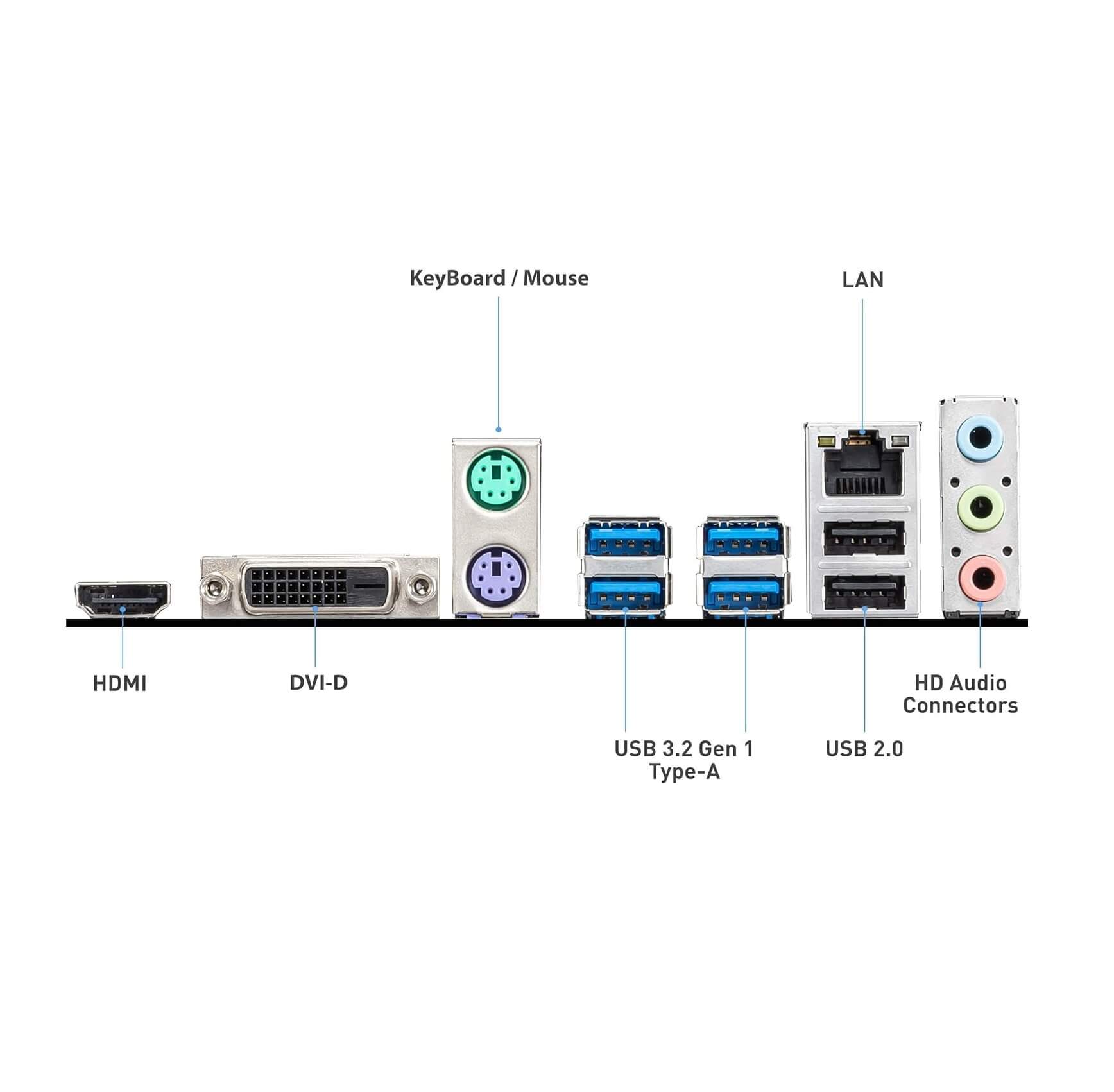 MSI A520M-A PRO AM4 AMD microATX Gaming Motherboard