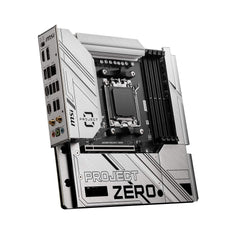 MSI B650M Project Zero WiFi DDR5 AM5 AMD microATX Gaming Motherboard