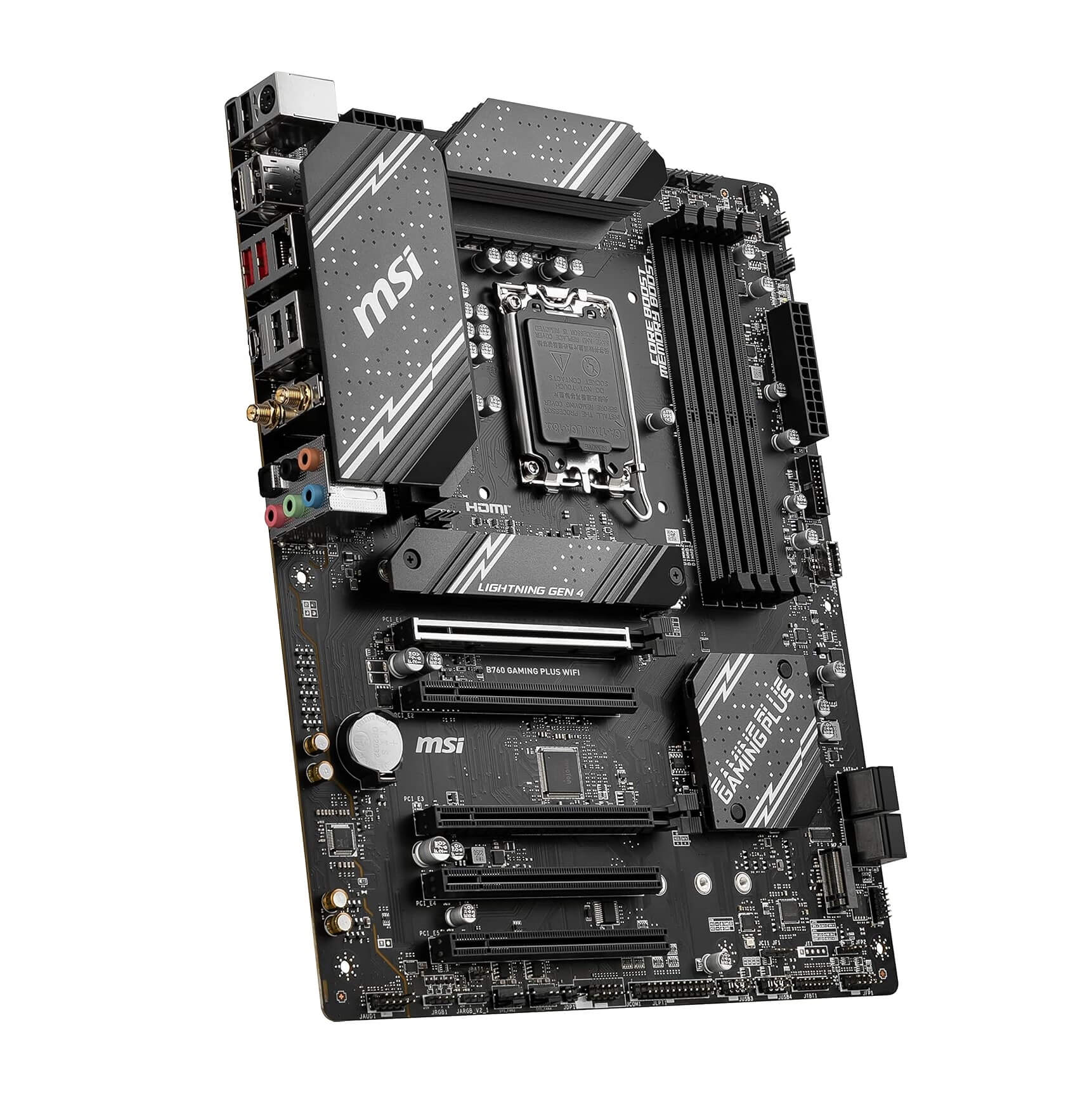 MSI B760 GAMING PLUS WiFi DDR5 Intel 14th/13th Gen LGA 1700 Gaming Motherboard