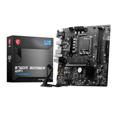 MSI B760M BOMBER WiFi DDR5 Intel 14th/13th Gen LGA 1700 microATX Motherboard
