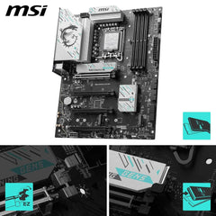 MSI B860 GAMING PLUS WiFi DDR5 Intel B860 LGA 1851 ATX Gaming Motherboard